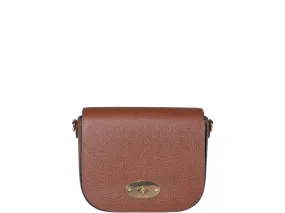 Mulberry Logo Plaque Foldover Crossbody Bag