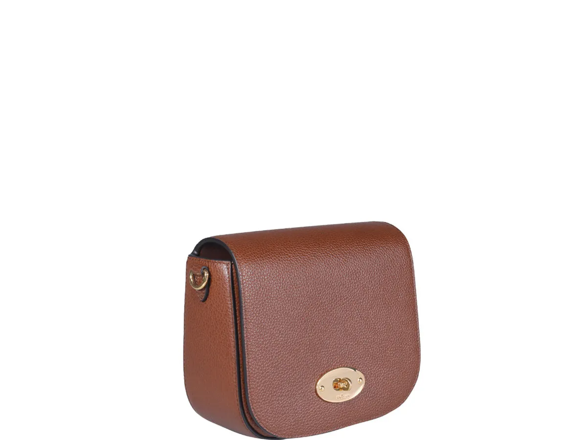 Mulberry Logo Plaque Foldover Crossbody Bag