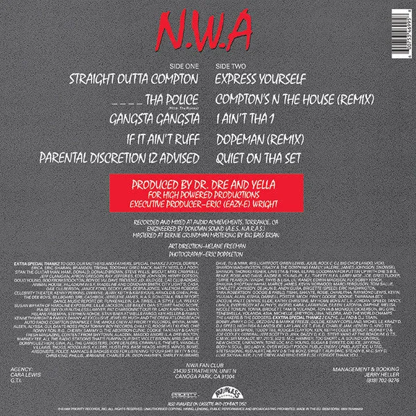 N.W.A ~ Straight Outta Compton