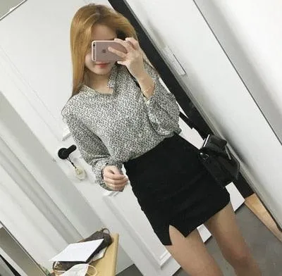 Office Formal Pencil Mini Skirt