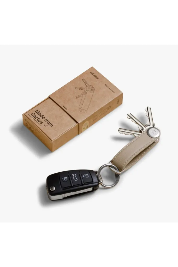 Orbitkey 2.0 Cactus Leather - Desert Sand