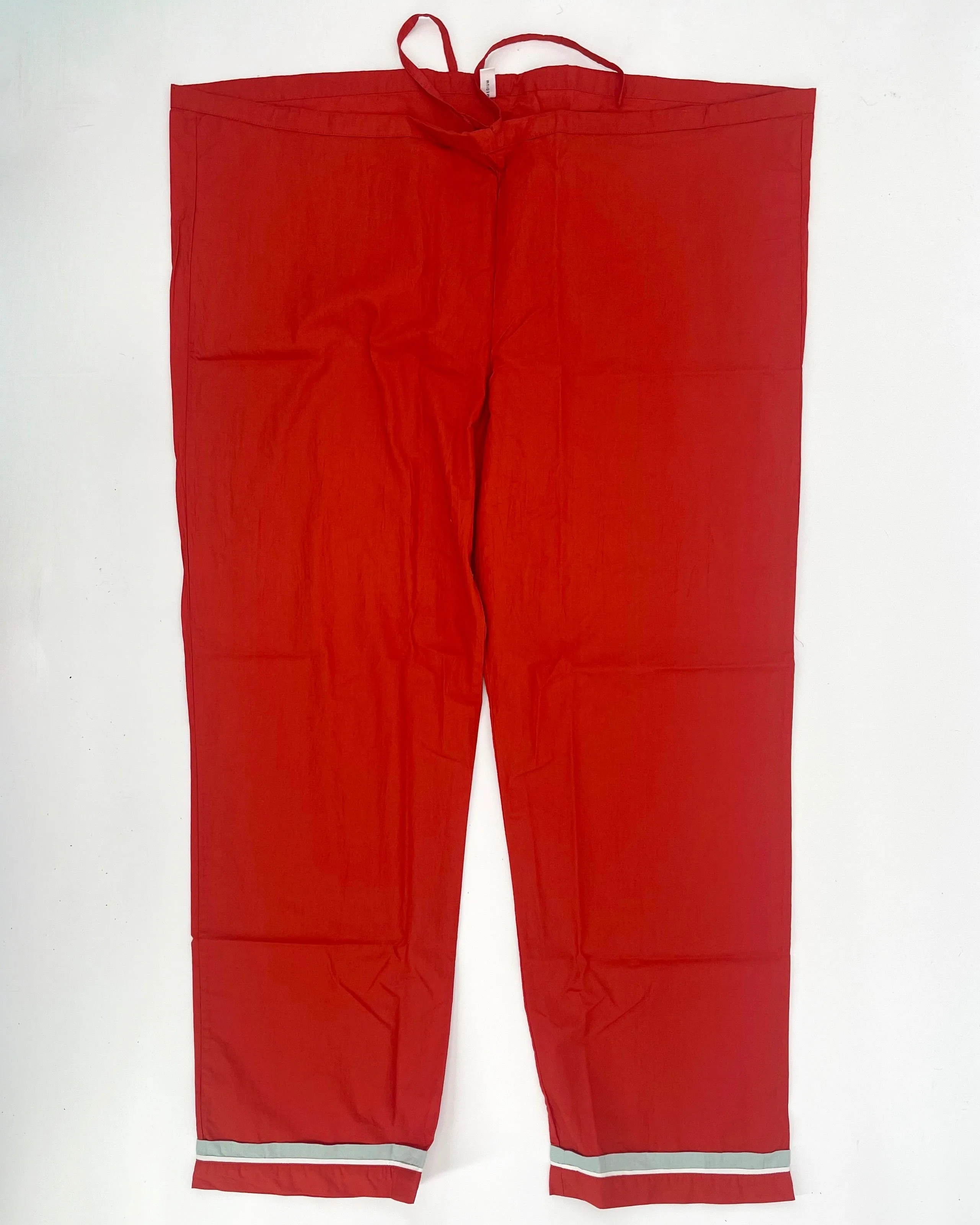 Oversize Organic Cotton PJ's in Tomato