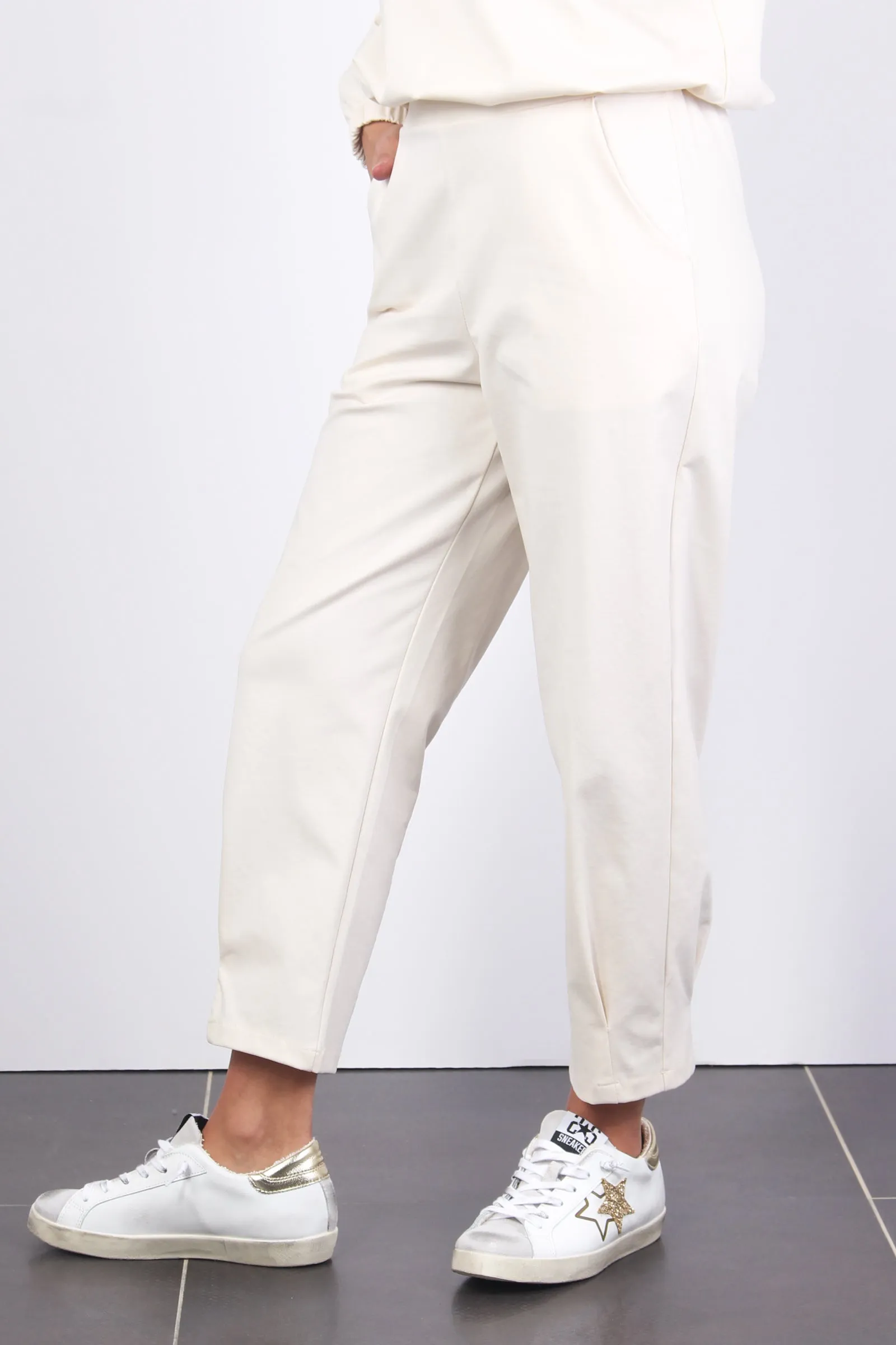 Pantalone Punto Milano Elastic Burro