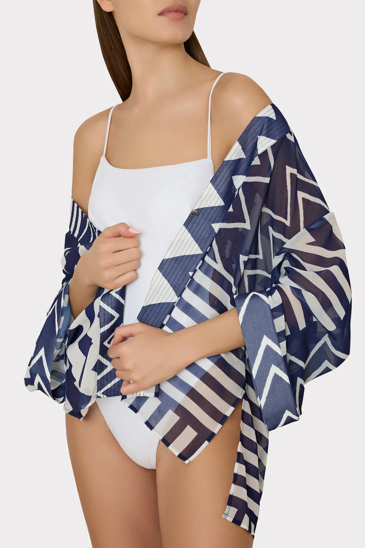 Patchwork Chevron Top