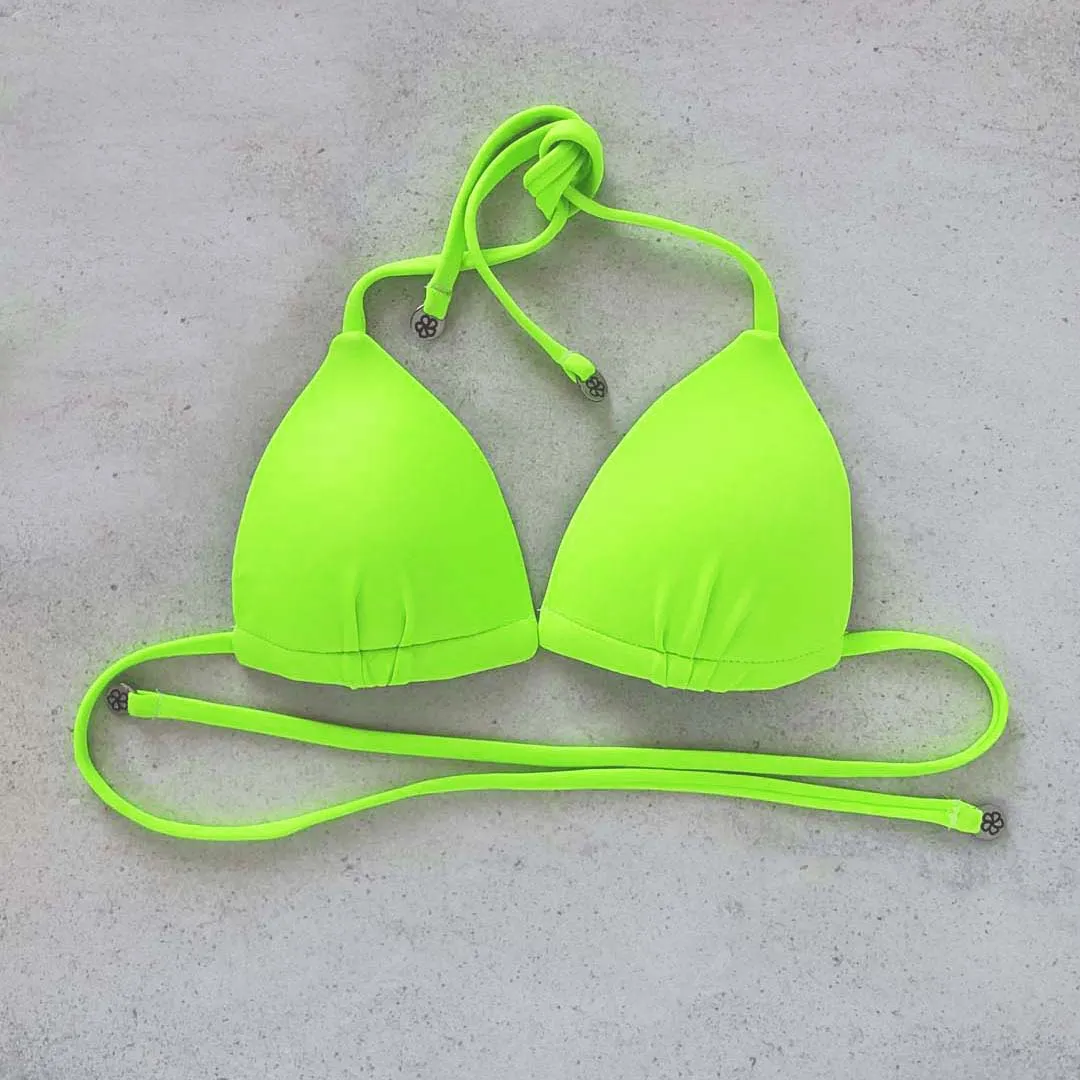 Pushup Bikini Top - LUMO LIME is