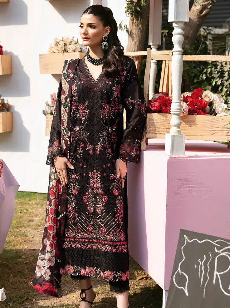 Ramsha Andaaz Vol-09 Embroidered Luxury Lawn Unstitched 3Pc Suit Z-904