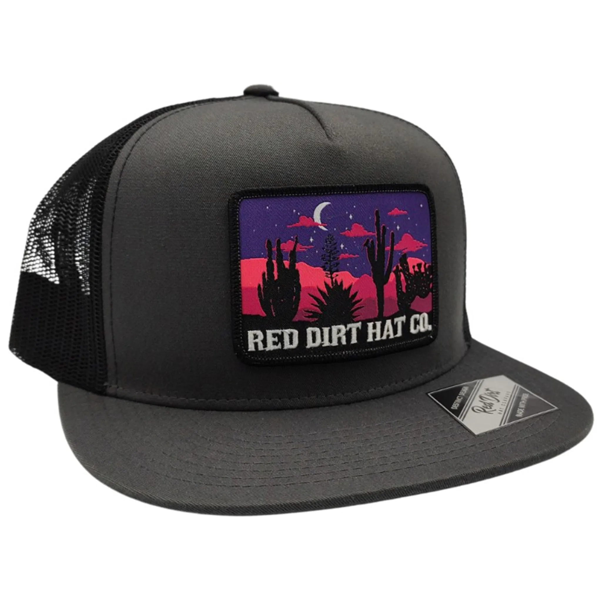 Red Dirt Nightfall Charcoal & Black Cap