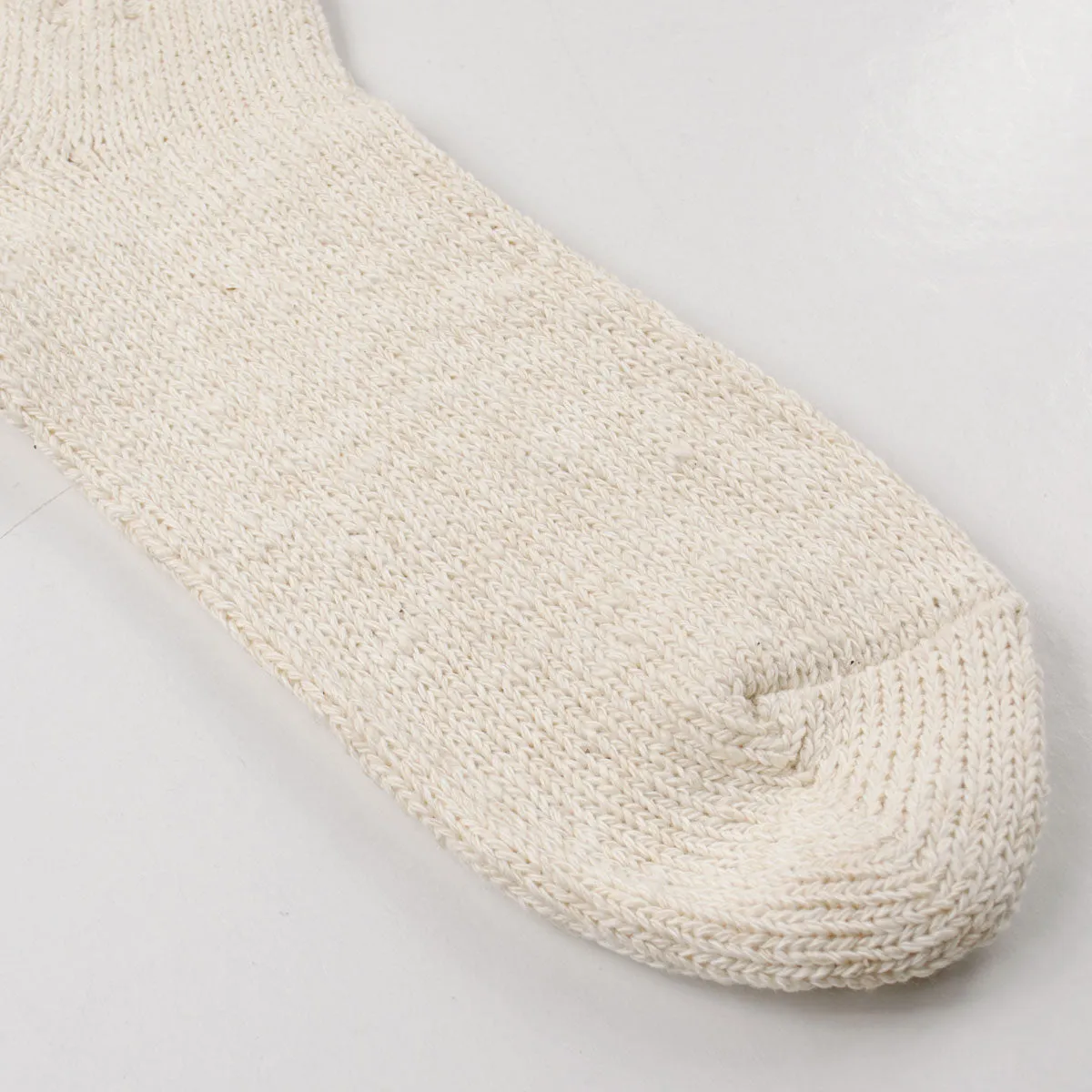 RoToTo - Low Gauge Slub Socks - Ecru