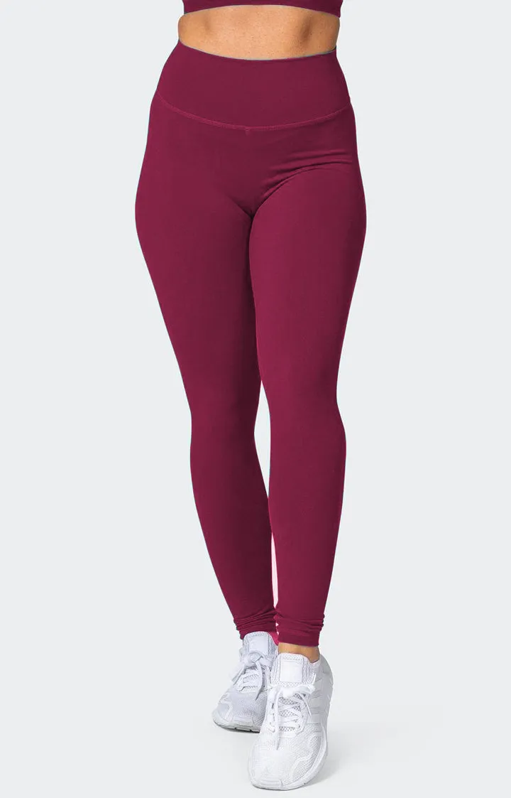 SCRUNCH BUM LEGGINGS Classic ( Wine )