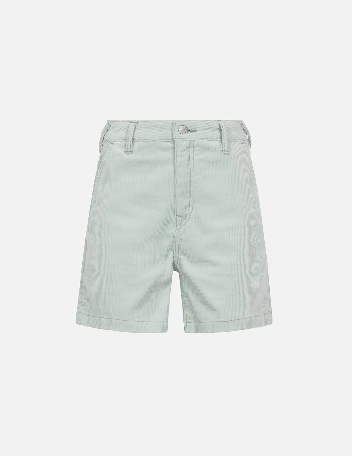 Seagull Embroidery Corduroy Shorts