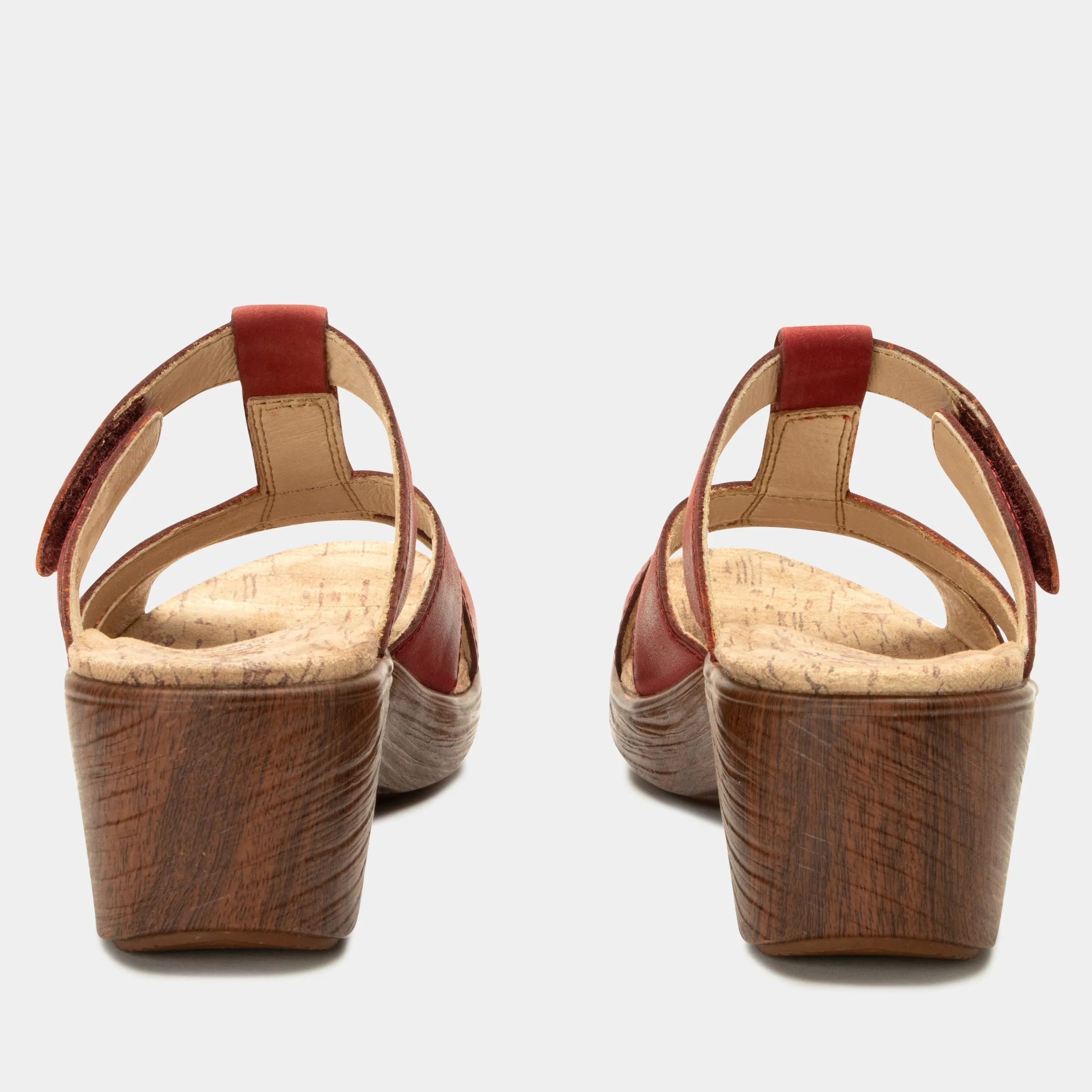 Shantal Salmonberry Sandal