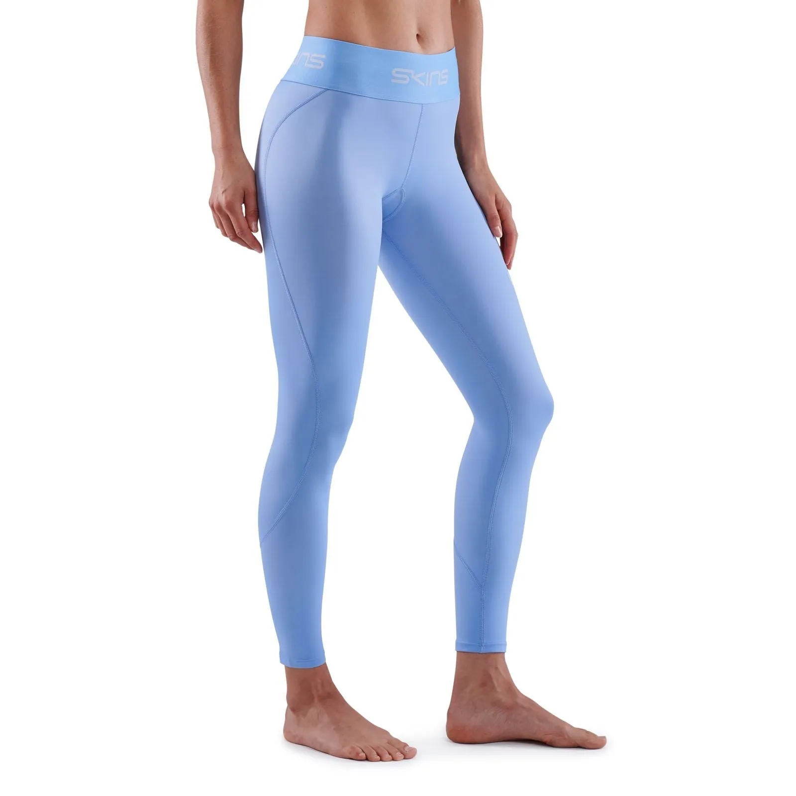 Skins Series 1 – Women’s 7/8 Tights – Sky Blue