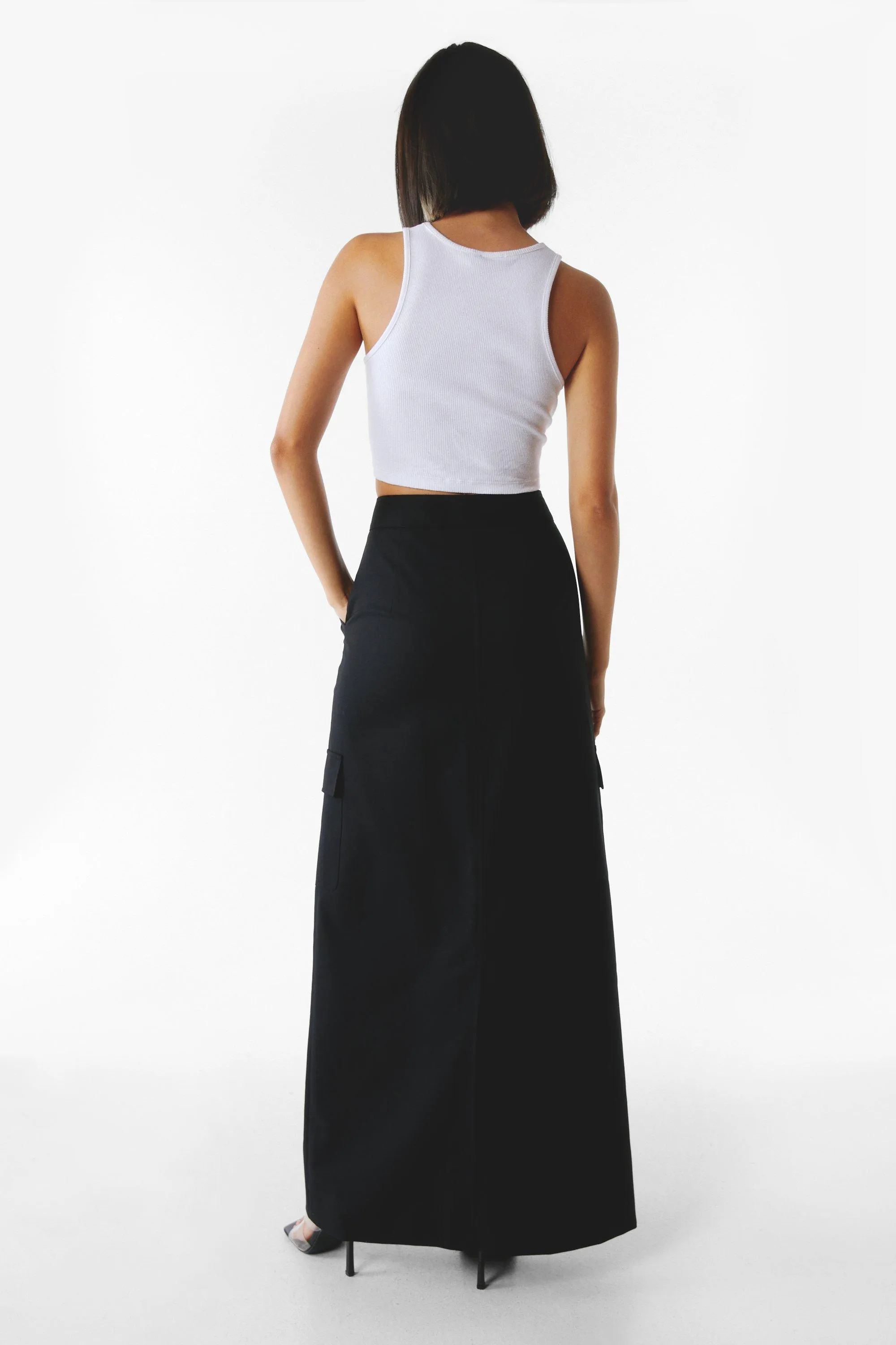 Skirts | Tailored Cargo Maxi Skirt | NastyGal