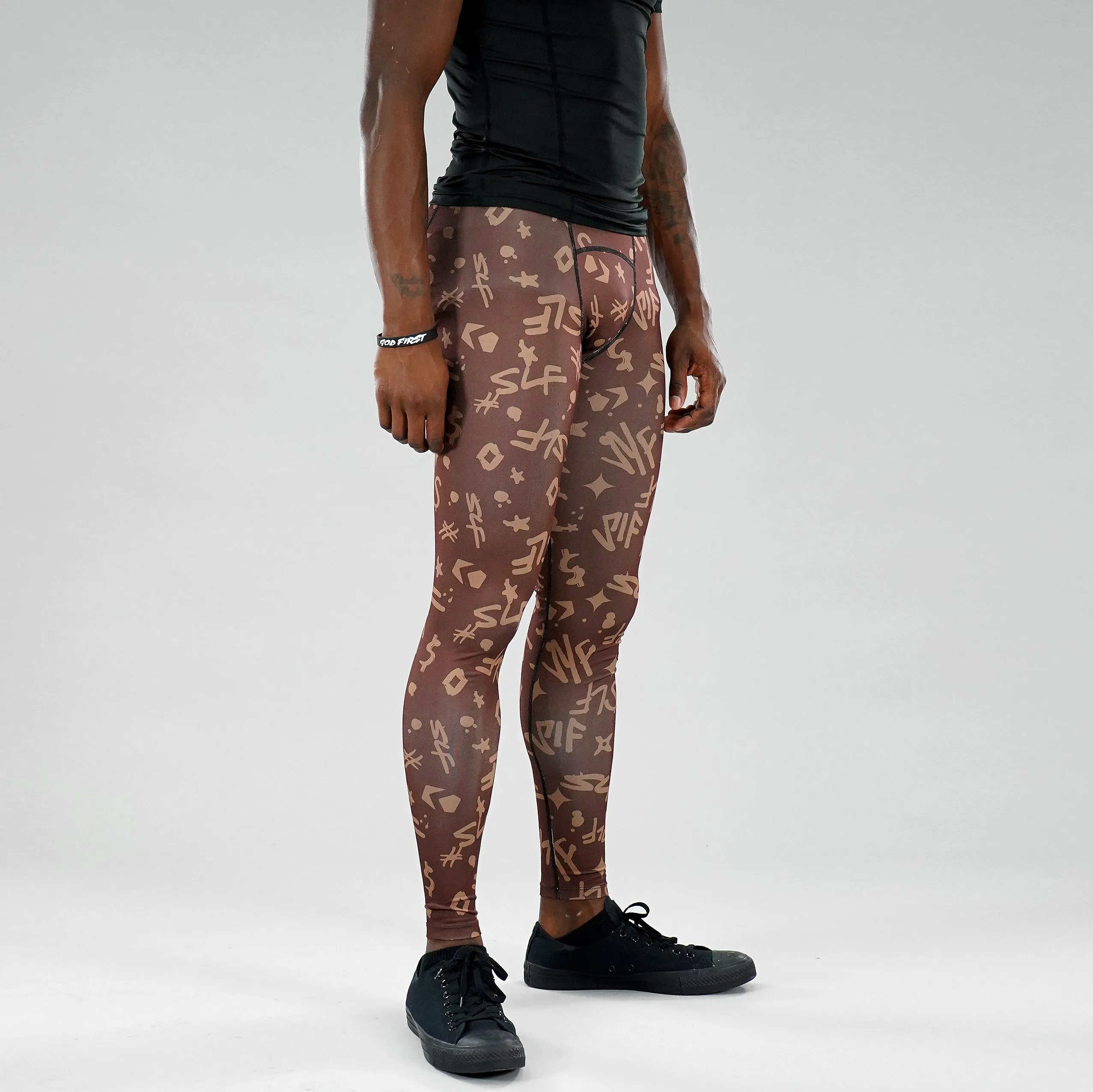 SLF Milan Pattern Tights for Men