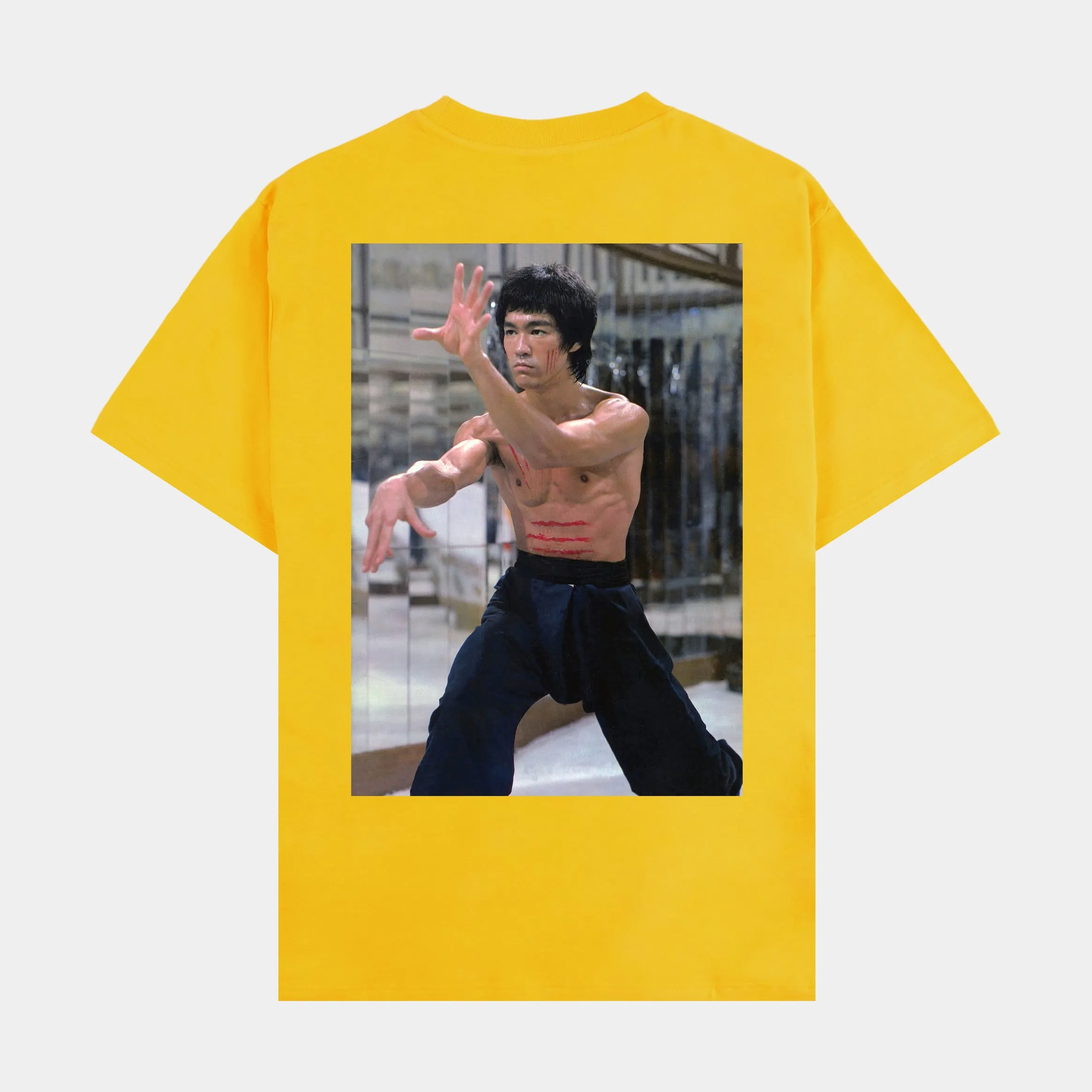 SP x Bruce Lee Preparation Mens Short Sleeve Shirt (Yellow)