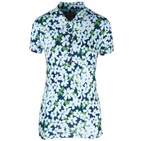 Swing Out Sister Signature Cap Sleeve Ladies Golf Polo Shirt Daisy Chain