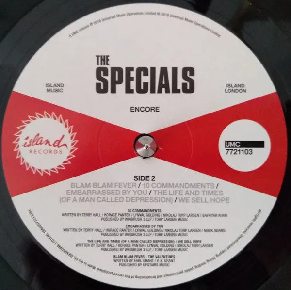 The Specials ~ Encore