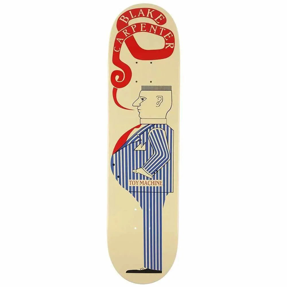 Toy Machine Skateboard Deck Carpenter Suit 8.13