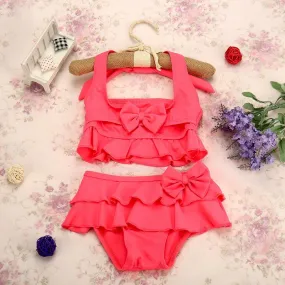 Two-Piece Rose Swimwear (2-6 yrs)