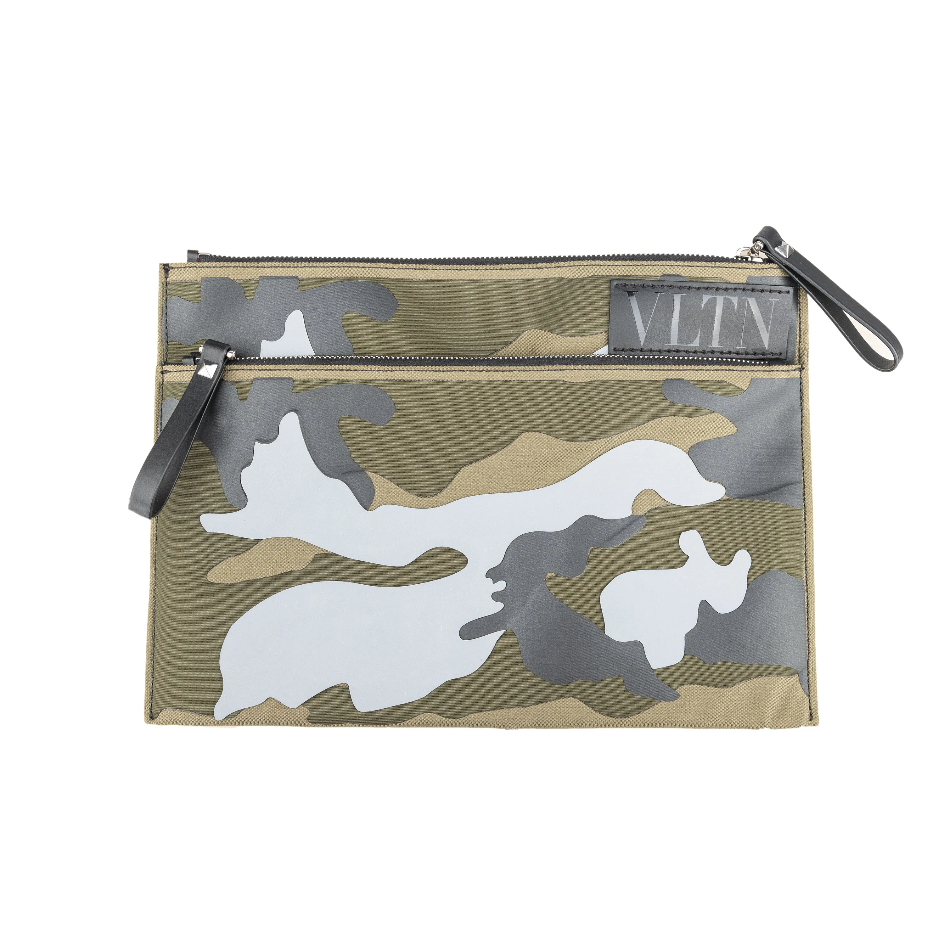 Valentino VLTN Camouflage Pouch Bag - '10s