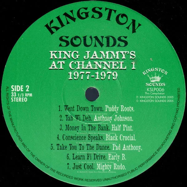 Various ~ King Jammy's At Channel 1 1977-1979