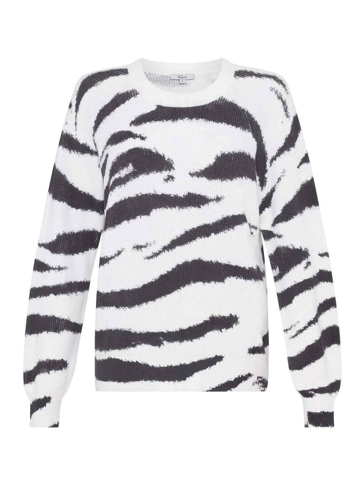 Venus Sweater - White Watercolour Tiger