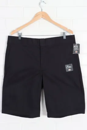 Vintage DICKIES Black 'Relaxed Fit' Work Short NWT (36)