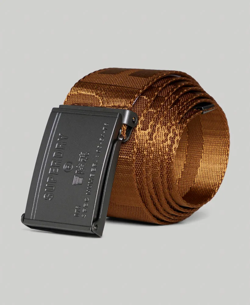 Vintage Webbing Belt | Desert Co Tobacco Brown