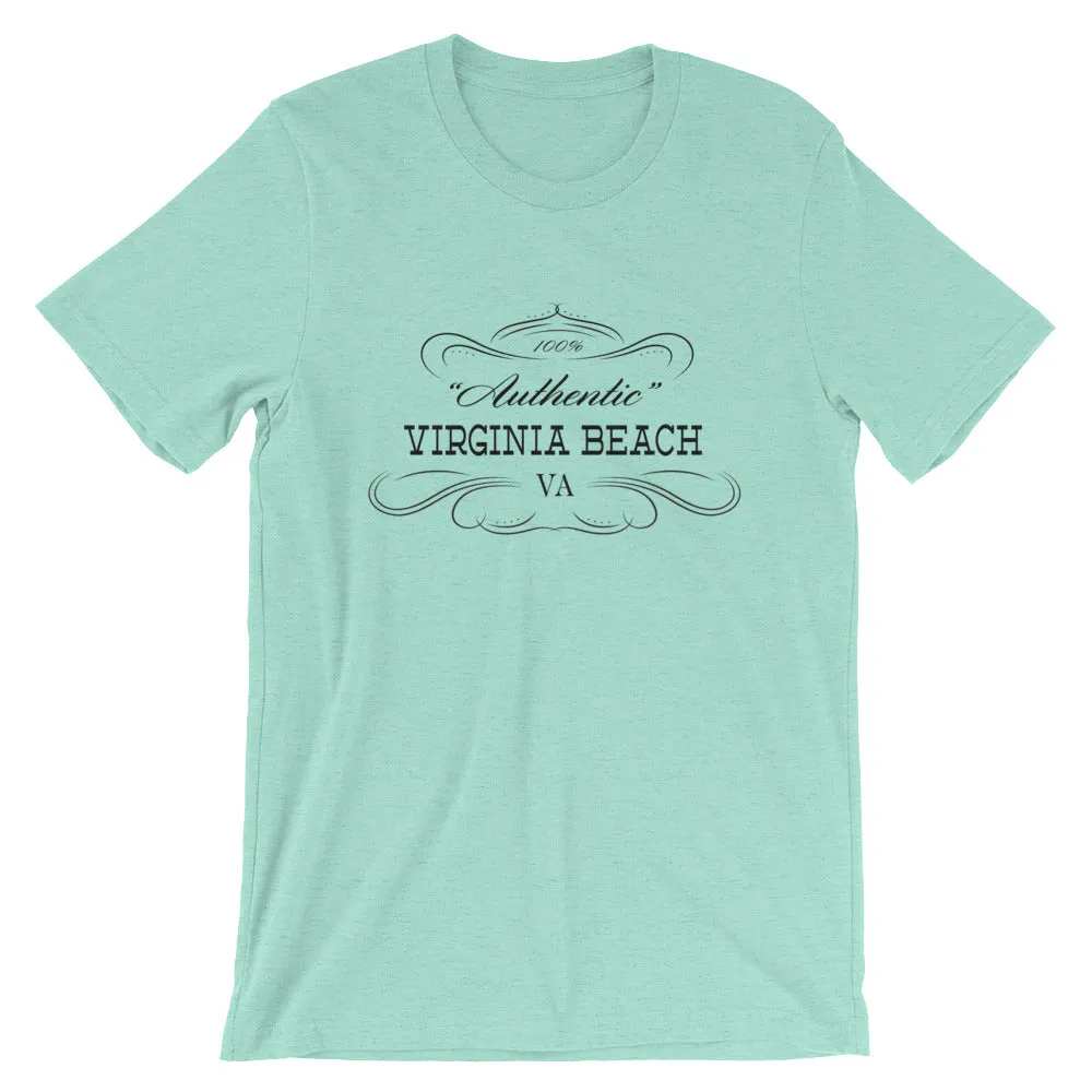 Virginia - Virginia Beach VA - Short-Sleeve Unisex T-Shirt - Authentic