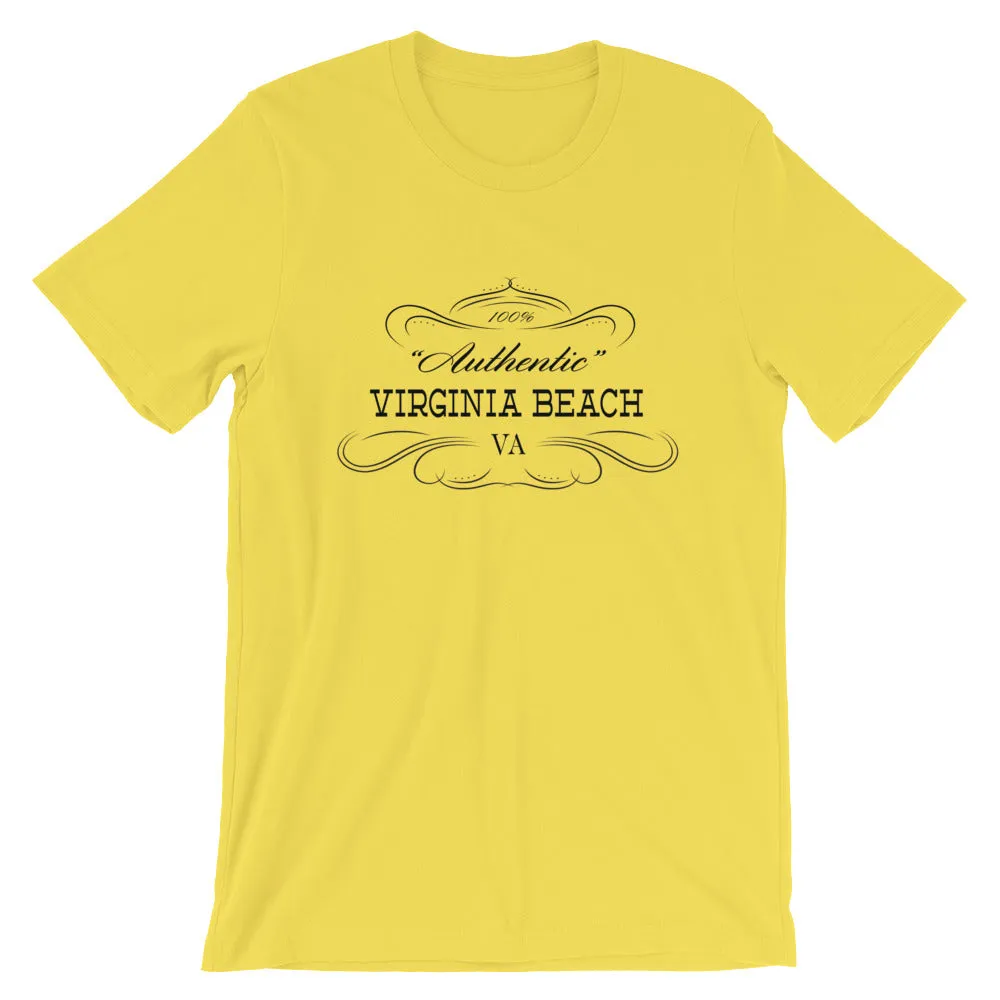 Virginia - Virginia Beach VA - Short-Sleeve Unisex T-Shirt - Authentic