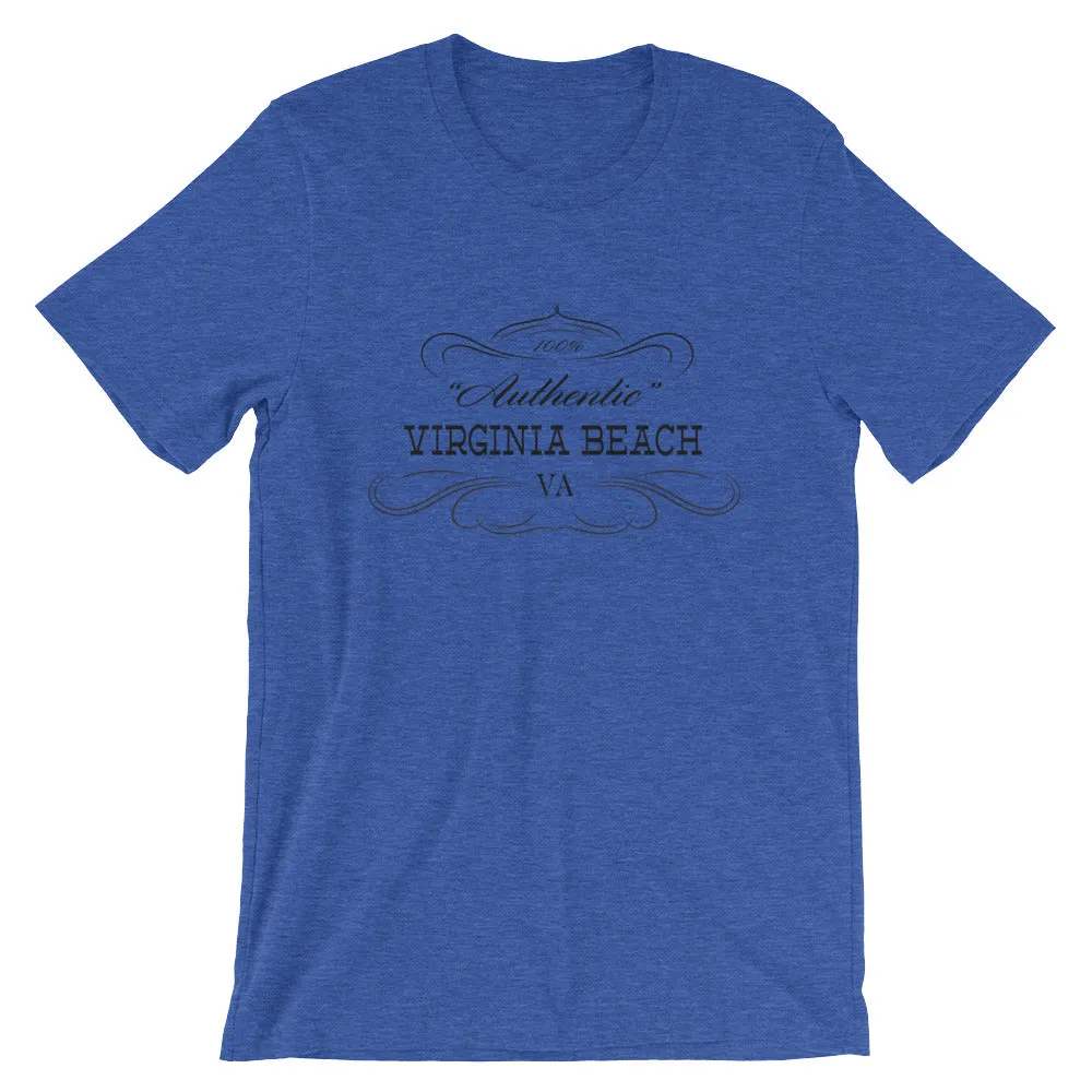 Virginia - Virginia Beach VA - Short-Sleeve Unisex T-Shirt - Authentic