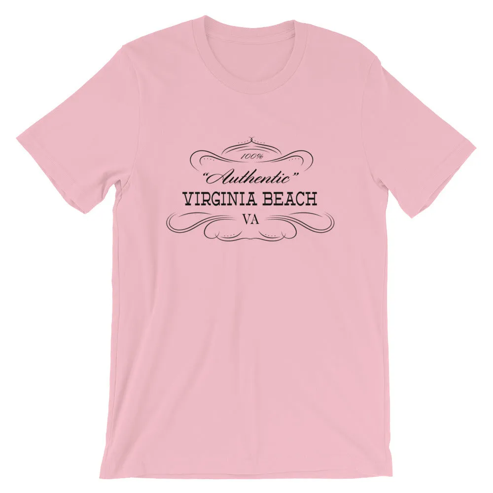 Virginia - Virginia Beach VA - Short-Sleeve Unisex T-Shirt - Authentic