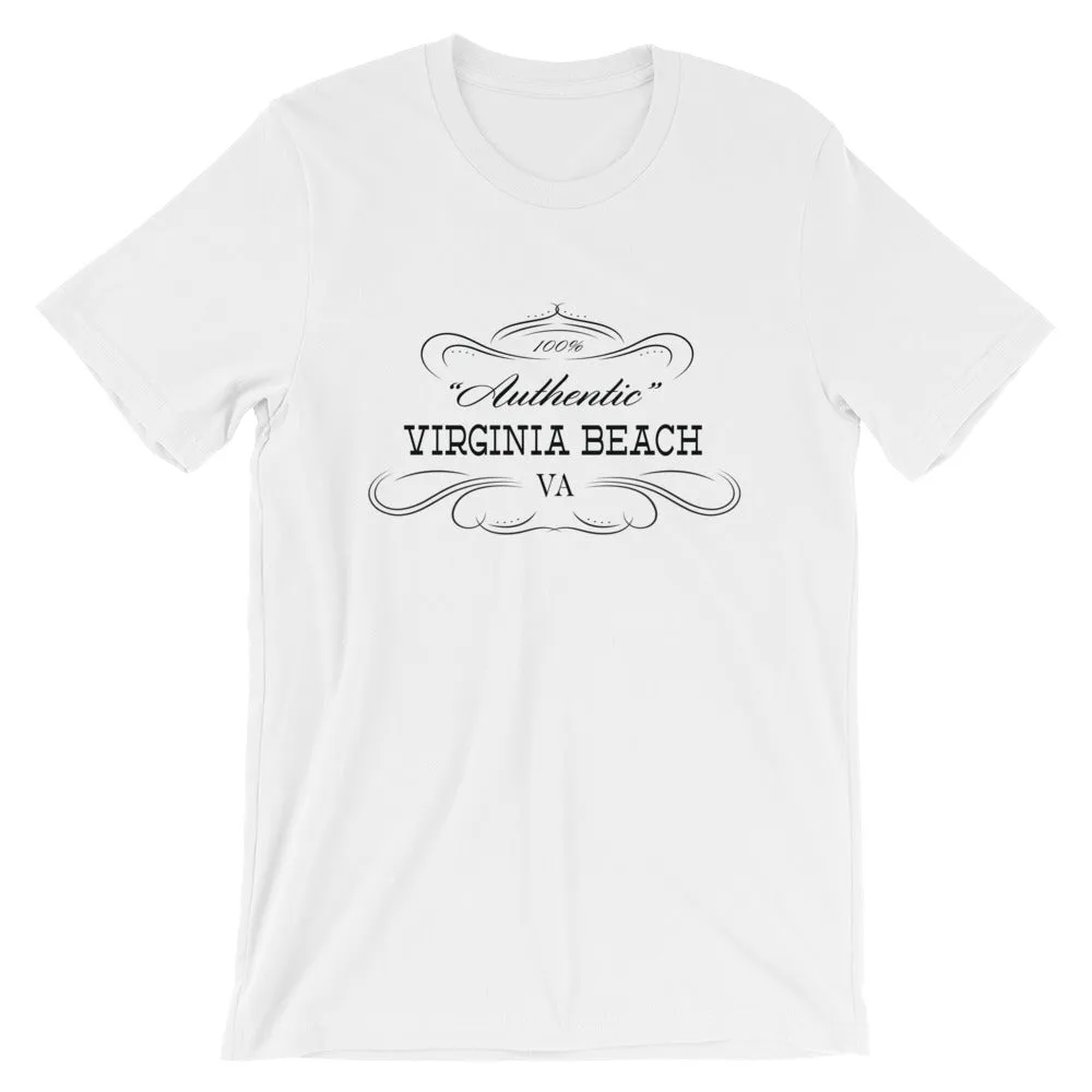 Virginia - Virginia Beach VA - Short-Sleeve Unisex T-Shirt - Authentic