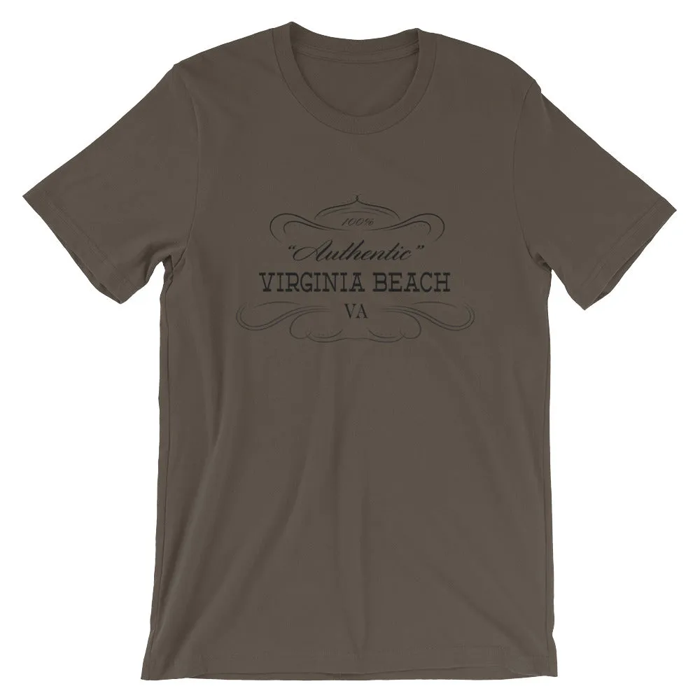 Virginia - Virginia Beach VA - Short-Sleeve Unisex T-Shirt - Authentic