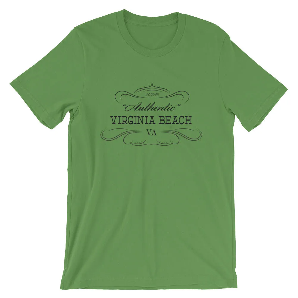 Virginia - Virginia Beach VA - Short-Sleeve Unisex T-Shirt - Authentic