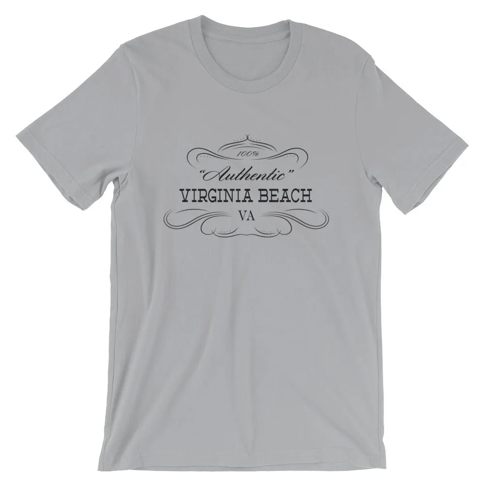 Virginia - Virginia Beach VA - Short-Sleeve Unisex T-Shirt - Authentic