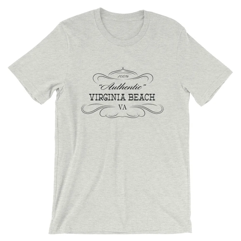 Virginia - Virginia Beach VA - Short-Sleeve Unisex T-Shirt - Authentic