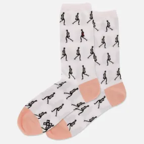 Women's Runway Models Crew Socks