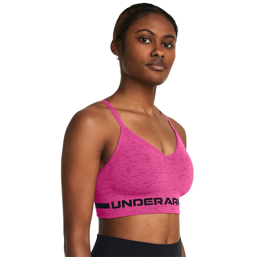 Women's Under Armour Seamless Low Long Heather Bra