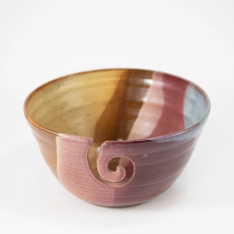 Yarn Bowl in Desert Glaze