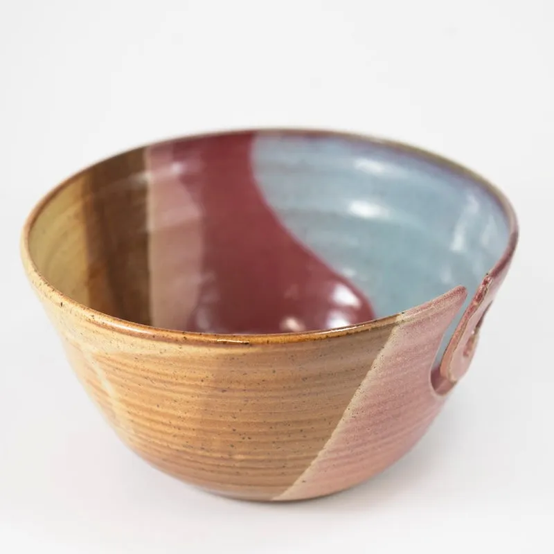 Yarn Bowl in Desert Glaze