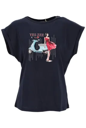 Yes-zee T-shirt Donna T215-S100